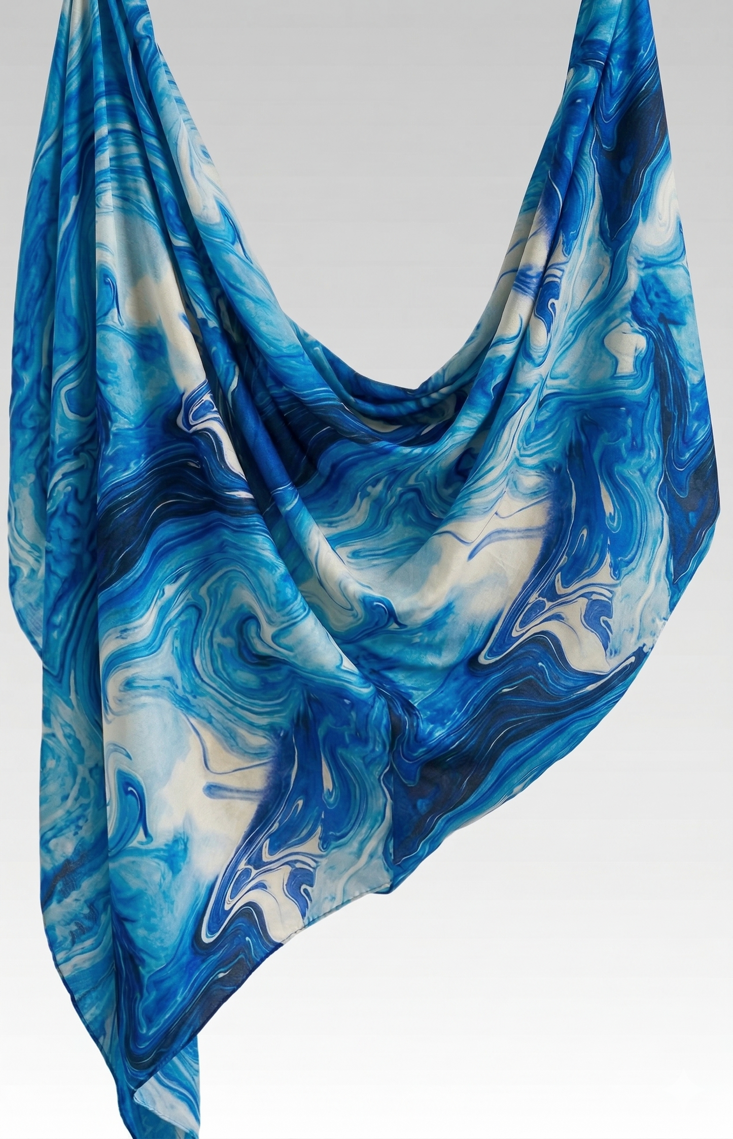 Hijab Azur Céleste | Noora Collection Satin
