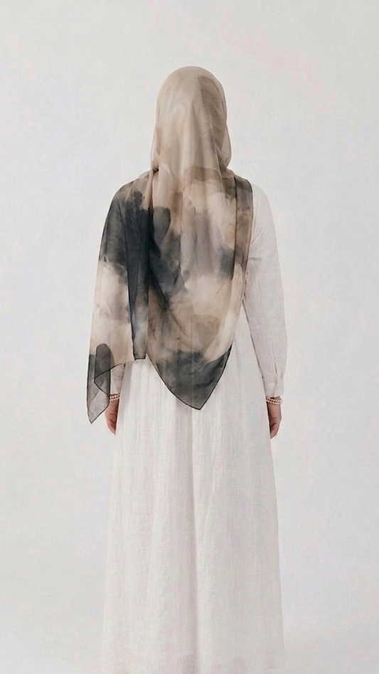 Hijab Brume Dorée | Noora Collection